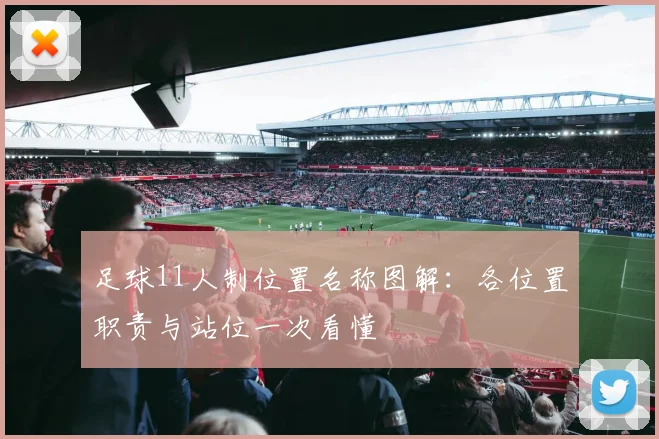 足球11人制位置名称图解：各位置职责与站位一次看懂